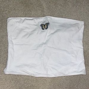 butterfly Tube top